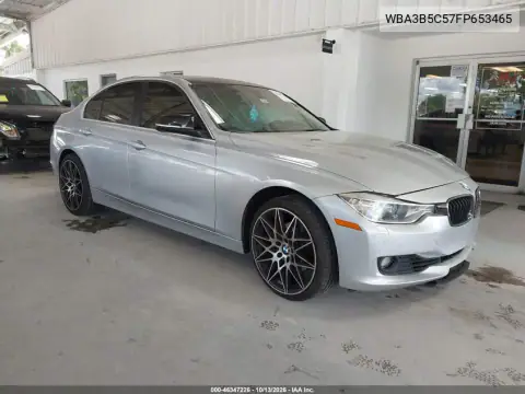 WBA3B5C57FP653465 — 2015 BMW 3ER, Передняя часть, фото до ремонта