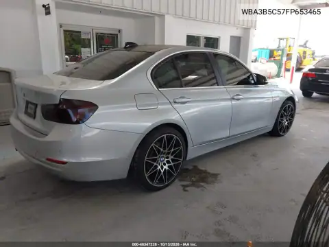 WBA3B5C57FP653465 — 2015 BMW 3ER, фото 5 с аукциона IAAI, Передняя часть