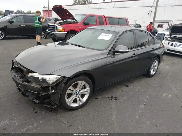 WBA8E9G59GNT47394 — 2016 BMW 3ER, фото 2 с аукциона IAAI, Передняя часть справа