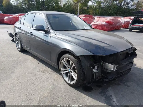 WBA8E9G58GNU27849 — 2016 BMW 3ER, Передняя часть (Front End), фото до ремонта