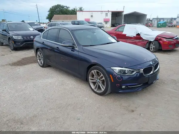 WBA8B7G56GNT14494 — 2016 BMW 3ER, Подтопление (Flood), фото до ремонта