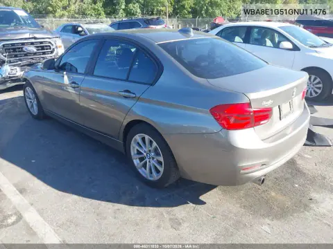 2016 BMW 320I VIN WBA8E1G51GNU11476 фото 4