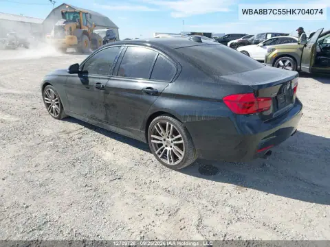 2017 BMW 340I xDrive VIN WBA8B7C55HK704074 фото 3