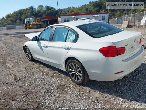 2017 BMW 320I xDrive VIN WBA8E5G32HNU44879 фото 3