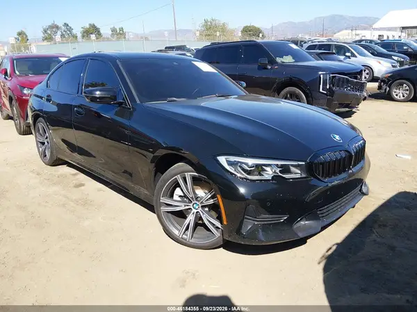 3MW5R1J54K8A05669 — 2019 BMW 3ER, Передняя часть слева (Left Front), фото до ремонта