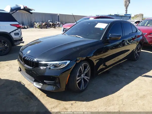 3MW5R1J54K8A05669 — 2019 BMW 3ER, фото 2 с аукциона IAAI 07.10.2026, Передняя часть слева