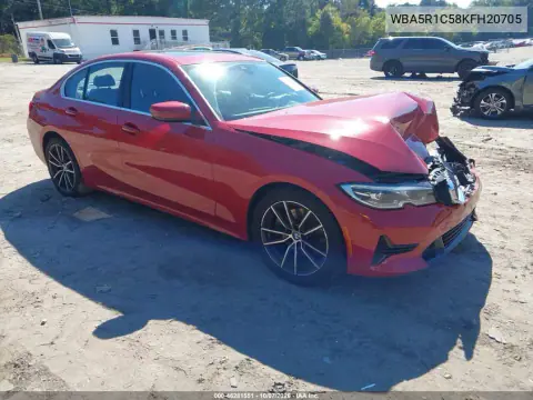 2019 BMW 330I VIN WBA5R1C58KFH20705 фото 1