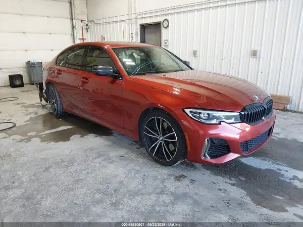 WBA5U9C02LFH21190 — 2020 BMW 3ER, Задняя часть (Rear), фото до ремонта