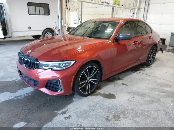 WBA5U9C02LFH21190 — 2020 BMW 3ER, фото 2 с аукциона IAAI, Задняя часть