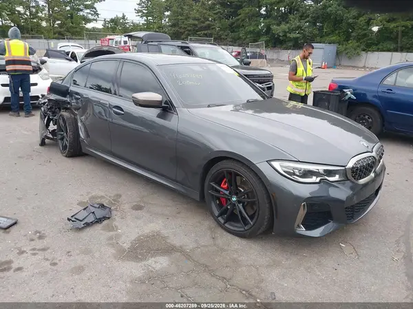 3MW5U7J05L8B32552 — 2020 BMW 3ER, Задняя часть (Rear), фото до ремонта