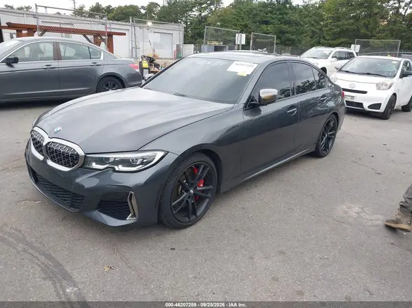 3MW5U7J05L8B32552 — 2020 BMW 3ER, фото 2 с аукциона IAAI, Задняя часть