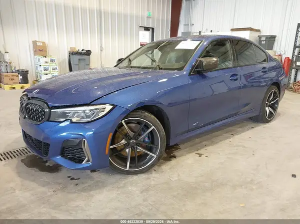 WBA5U9C08LAF54766 — 2020 BMW 3ER, фото 2 с аукциона IAAI, Передняя часть справа