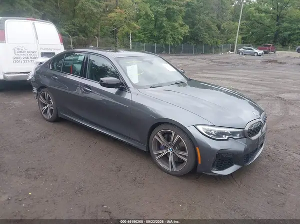 3MW5U9J0XM8B66841 — 2021 BMW 3ER, Задняя часть (Rear), фото до ремонта