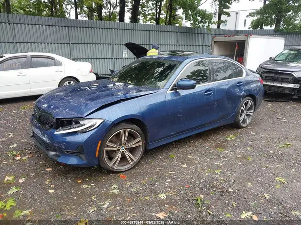 3MW5R7J06M8B55342 — 2021 BMW 3ER, фото 2 с аукциона IAAI, Передняя часть