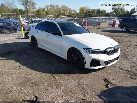 2021 BMW M340I M340I xDrive VIN 3MW5U9J04M8B89127 фото 2