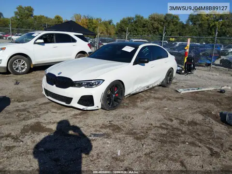 2021 BMW M340I M340I xDrive VIN 3MW5U9J04M8B89127 фото 3