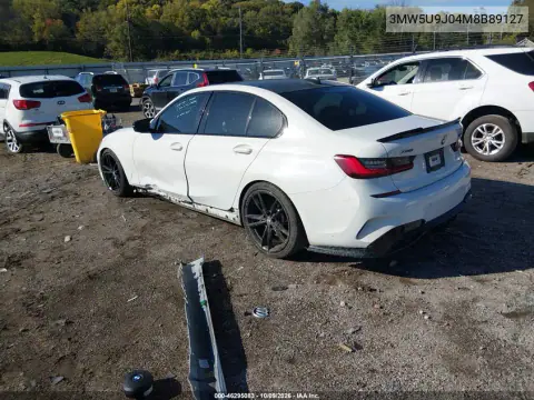 2021 BMW M340I M340I xDrive VIN 3MW5U9J04M8B89127 фото 4