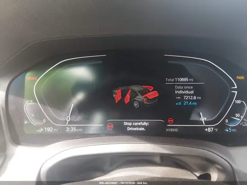 2021 BMW 330E VIN WBA5P7C02MFL38764 фото 7