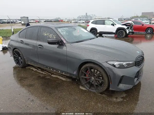 3MW49FF08P8D15837 — 2023 BMW 3ER, Левый бок (Left Side), фото до ремонта