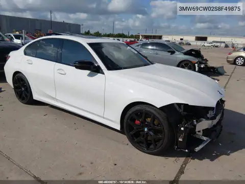 3MW69CW02S8F49875 — 2025 BMW 3ER, Левый бок, фото до ремонта