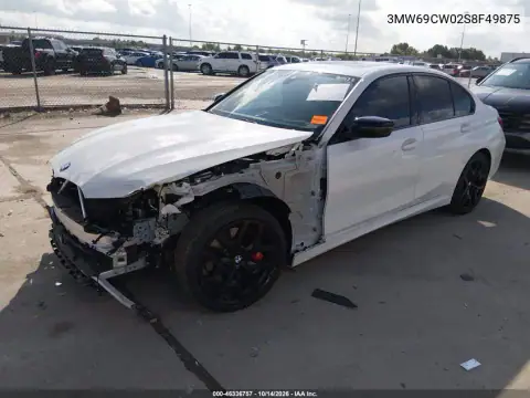 3MW69CW02S8F49875 — 2025 BMW 3ER, фото 3 с аукциона IAAI, Левый бок