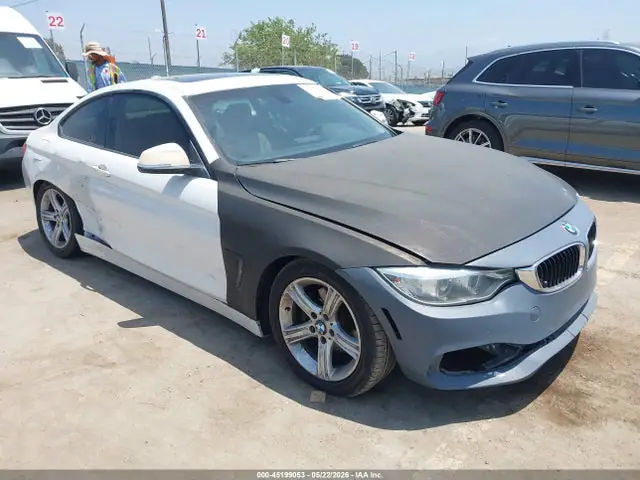 WBA3N7C56EF718782 — 2014 BMW 428I, Правый бок (Right Side), фото до ремонта