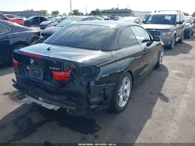 WBA3V7C52G5A25252 — 2016 BMW 428I, фото 4 с аукциона IAAI 14.10.2026, Задняя часть