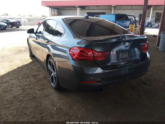 WBA4J1C52JBM11737 — 2018 BMW 430I Gran Coupe, фото 3 с аукциона IAAI 13.10.2026, Передняя и задняя части