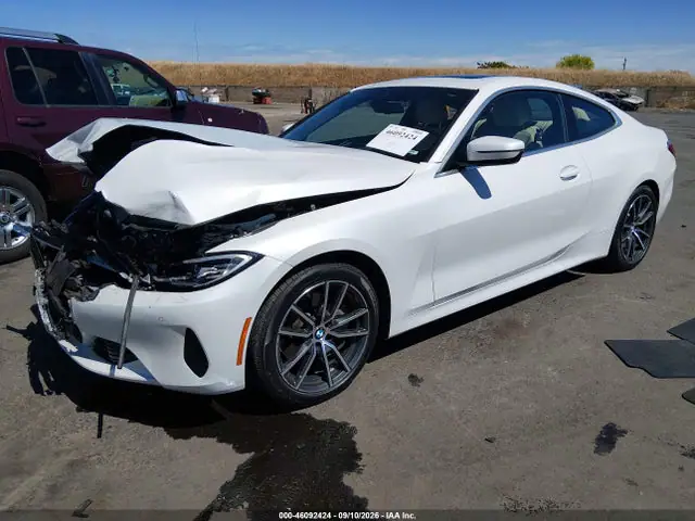 WBA73AP03RCN56605 — 2024 BMW 430I Xdrive, фото 2 с аукциона IAAI 14.10.2026, Передняя часть