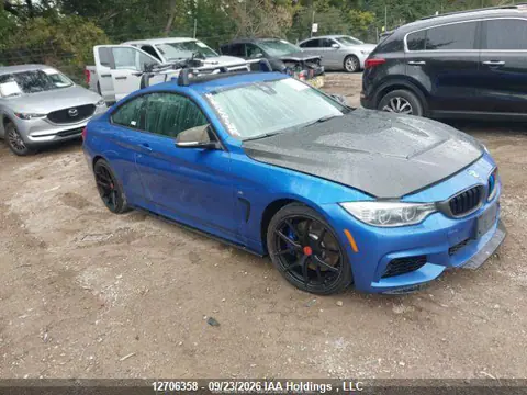 2014 BMW 435i Xdrive VIN WBA3R5C53EK186388 фото 1