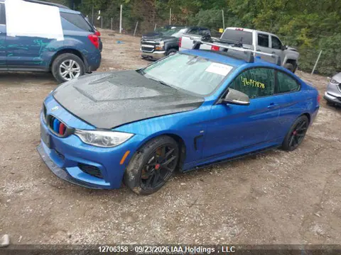 2014 BMW 435i Xdrive VIN WBA3R5C53EK186388 фото 3
