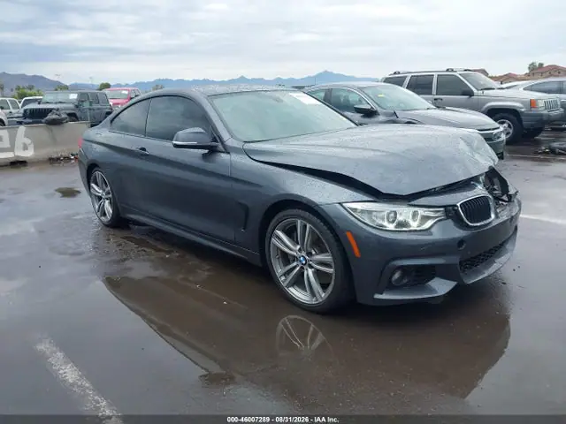 WBA3R1C51GK529100 — 2016 BMW 435I, Передняя часть слева (Left Front), фото до ремонта