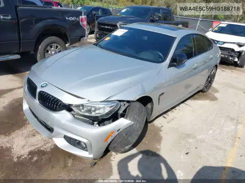 WBA4E5C59HG188718 — 2017 BMW 4ER, фото 3 с аукциона IAAI, Передняя часть