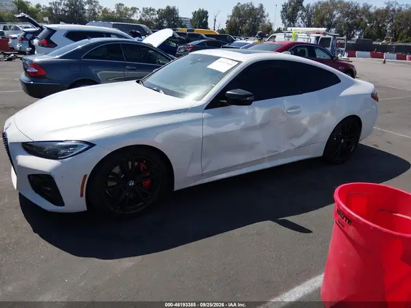 2021 BMW 4ER VIN WBA53AP04MCF95383 фото 2
