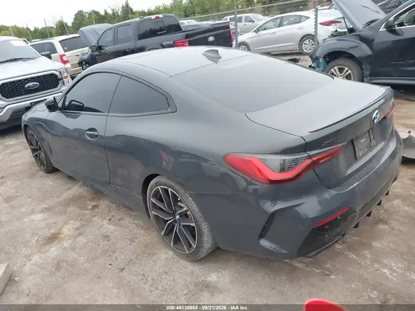 WBA13AR08NCL05740 — 2022 BMW 4ER, фото 3 с аукциона IAAI 30.09.2026, Передняя часть