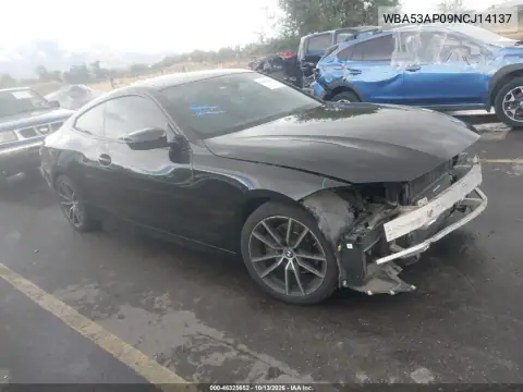 WBA53AP09NCJ14137 — 2022 BMW 4ER, Передняя часть, фото до ремонта