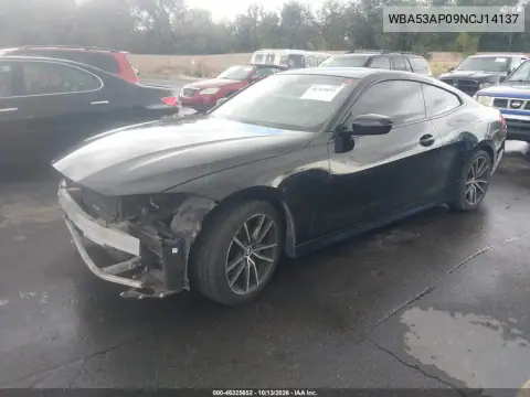 2022 BMW 430I VIN WBA53AP09NCJ14137 фото 3