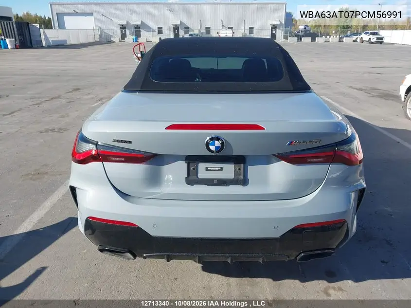 2023 BMW M440I xDrive VIN WBA63AT07PCM56991 фото 18