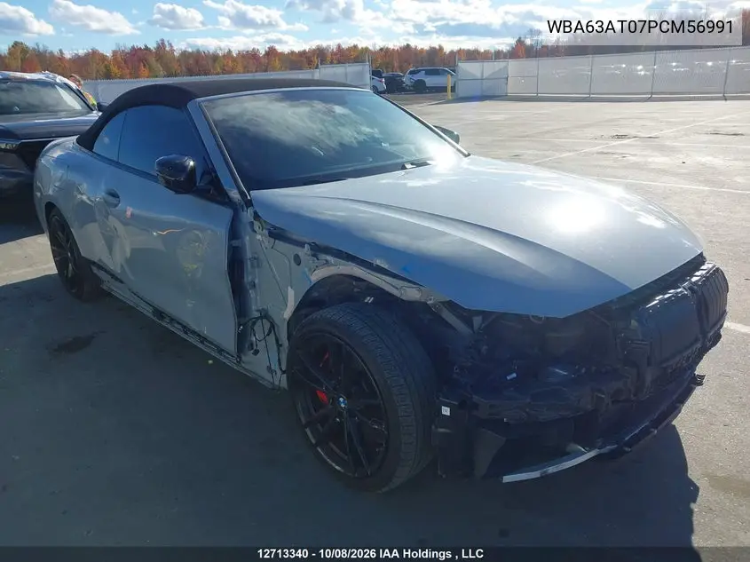 2023 BMW M440I xDrive VIN WBA63AT07PCM56991 фото 2