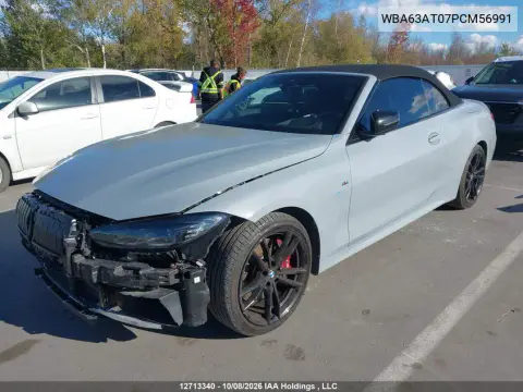 2023 BMW M440I xDrive VIN WBA63AT07PCM56991 фото 3
