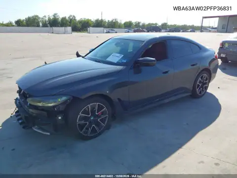 2023 BMW M440I Gran Coupe VIN WBA63AW02PFP36831 фото 3