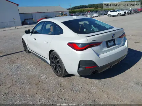 2024 BMW 430I Gran Coupe xDrive VIN WBA73AV05RFP79827 фото 4