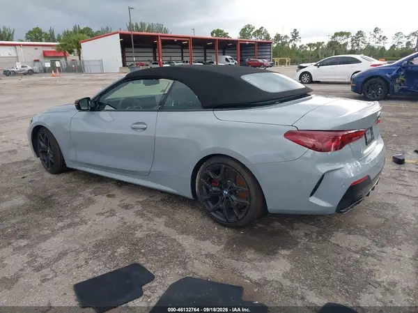 WBA63DB0XVCY56155 — 2027 BMW 4ER, фото 3 с аукциона IAAI 27.09.2026, Передняя часть