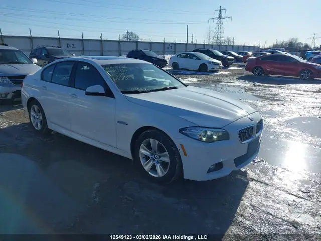 WBA5A7C55ED619483 — 2014 BMW 528I Xdrive, Передняя часть (Front), фото до ремонта