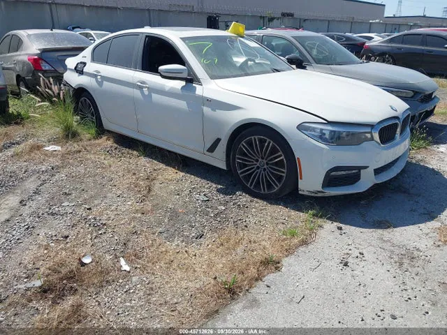 2018 BMW 530e Iperformance VIN WBAJA9C54JB033843 фото 1