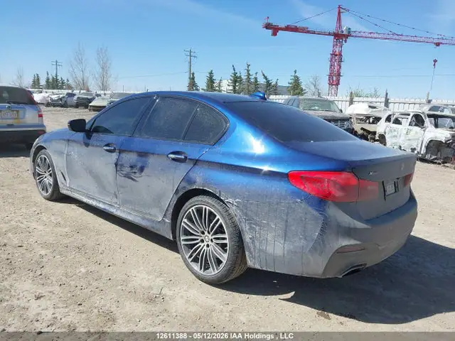 2018 BMW 530i Xdrive VIN WBAJA7C59JWC75706 фото 3