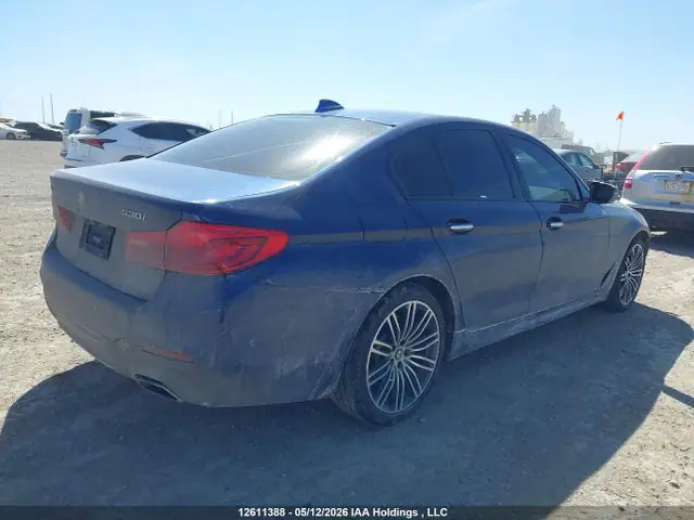2018 BMW 530i Xdrive VIN WBAJA7C59JWC75706 фото 4