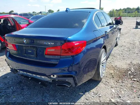 2018 BMW 530i Xdrive VIN WBAJA7C58JWA74752 фото 4
