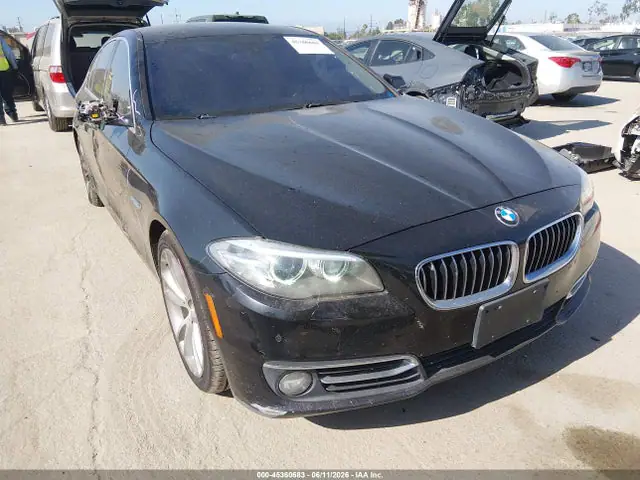 WBA5B1C55ED478053 — 2014 BMW 535I, Правый бок (Right Side), фото до ремонта