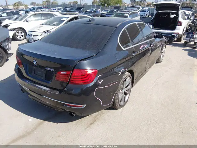 WBA5B1C55ED478053 — 2014 BMW 535I, фото 4 с аукциона IAAI 30.09.2026, Правый бок
